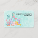 Buscar sirenas tarjetas de visita Vida marina