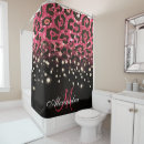 Buscar huella cortinas de baño Brillante