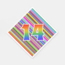 Buscar rayas coloridas servilletas General y unisex