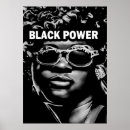 Buscar poder negro posters Blanco y negro