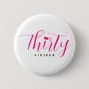 Buscar 30 cumpleaños chapas Para ella