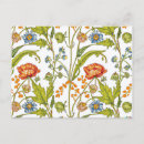 Buscar flores azules y blancas postales Botánico