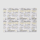 Buscar confeti del oro papel de seda Negro