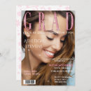 Buscar magazine cover invitaciones Elegante