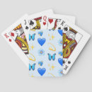 Buscar pequeña empresa barajas de cartas Azul