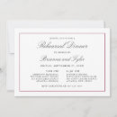 Buscar elegante del cenas ensayo invitaciones Parejas