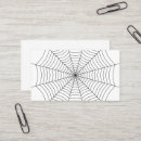 Buscar halloween tarjetas de visita Telaraña