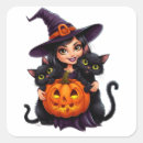 Buscar bruja de halloween pegatinas Para todos