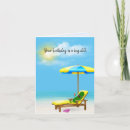 Buscar silla de playa tarjetas Divertido