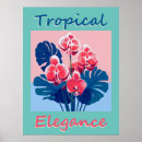 Buscar diseños tropicales posters Orquídea