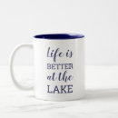 Buscar del lago tazas La vida es mejor
