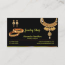 Buscar joyería tarjetas de visita Diseño