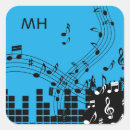 Buscar notas musicales pegatinas Fiesta