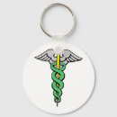 Buscar caduceo llaveros Salud