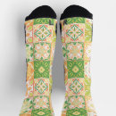 Buscar verdes calcetines Geométrico