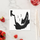 Buscar surrealista servilletas Abstracto