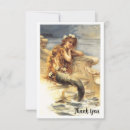 Buscar sirena del vintage tarjetas Océano