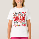 Buscar símbolo de canadá camisetas Hoja