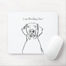 Buscar weimaraner alfombrillas de raton Divertido