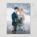 Buscar mr mrs postales Anuncio de boda