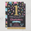 Buscar 1r invitaciones de cumpleaños Acuarela