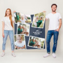 Buscar azul marino mantas Para ellos