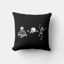 Buscar esqueleto divertido cojines Diversión