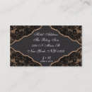 Buscar arpillera tarjetas de visita Cordón