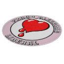 Buscar corazón rojo tablas cortar General y unisex