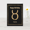 Buscar taurus zodiac tarjetas Oro