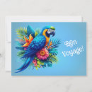 Buscar loro azul tarjetas Naturaleza