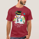 Buscar muñecos de nieve camisetas Festividades