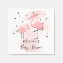 Buscar flamencos rosados servilletas Moderno