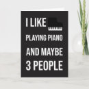 Buscar piano tarjetas Divertido