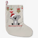 Buscar koala calcetines navideños Niños
