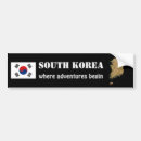 Buscar coreano pegatinas parachoque Corea del sur
