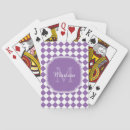 Buscar color violeta barajas de cartas Monograma