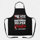 Buscar bartender delantales Navidad