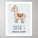 Buscar animal del dibujo animado posters Chica