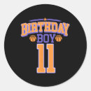 Buscar 11 años pegatinas Baloncesto