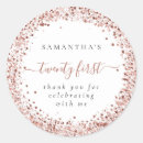 Buscar cumpleaños brillante pegatinas Invitados