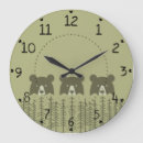 Buscar el árbol la vida de relojes de pared Verde