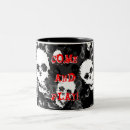 Buscar calavera tazas Espantoso