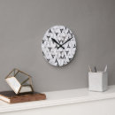 Buscar arte óptico relojes de pared Geométrico