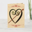 Buscar flecha del corazón tarjetas Te amo