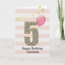 Buscar quinto tarjetas de cumpleaños Nieta