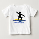 Buscar tablas de surf bebe camisetas Surfista