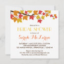 Buscar hojas de la caída invitaciones Prometida