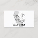 Buscar playa california de tarjetas de visita Puesta de sol