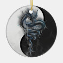 Buscar yin yang adornos Dragón chino